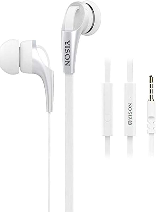 Yison Headphones for Mobile - White